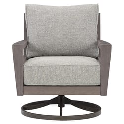 Signature Design by Ashley Ashley Hillside Barn Brown Resin Frame Lounge Chair Gray