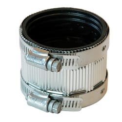 Fernco Schedule 40 2 in. 2 in. D PVC No Hub Coupling