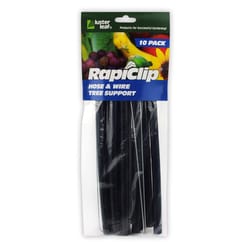 Luster Leaf Rapiclip 10.5 in. W Black Wire Tree Tie