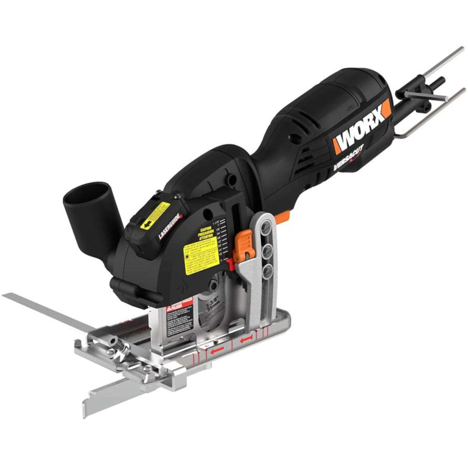 Worx Versacut 33/8 in. Corded Compact Circular Saw Ace Hardware