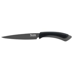 Tovolo Charcoal Rubber/Steel Slicing Knife