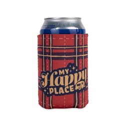 Camco Life is Better at the Campstie 12 oz Red Neoprene Fabric Koozie