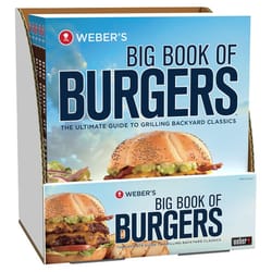 Weber Big Book of Burgers Displayer Cookbook