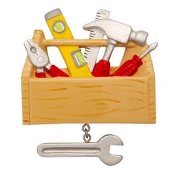 Personalizable Tool Chest Ornament