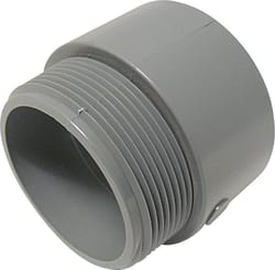 Cantex 3 in. D PVC Male Adapter For PVC 1 each