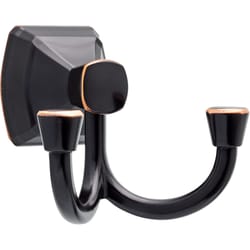 Delta Flynn Oil-Rubbed Bronze Double Robe Hook