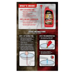 Drano Snake Plus Gel Drain Cleaning Kit 16 oz