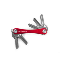 KeySmart Aluminum Red Key Holder