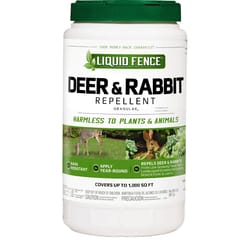 Liquid Fence Animal Repellent Granules For Deer and Rabbits 32 oz