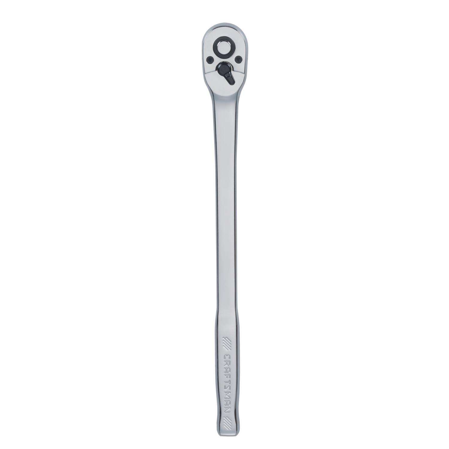 Craftsman 3/8 in. Drive Metric Pear Head Long Handle Ratchet, 72 Teeth