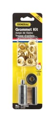 General 3/8 in. D Brass Grommet Kit 1 pk