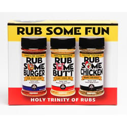 Rub Some Fun Assorted BBQ Rub Set 19 oz