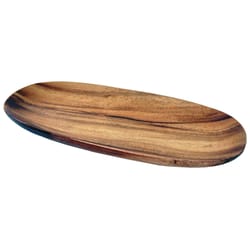 Pacific Merchants Brown Acacia Wood Oval Serve Tray 1 ct