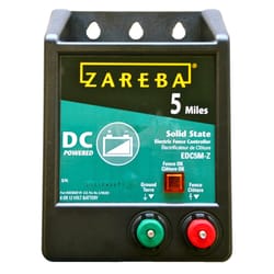 Zareba 7300 V Battery DC Powered Energizer 5 mi. Black