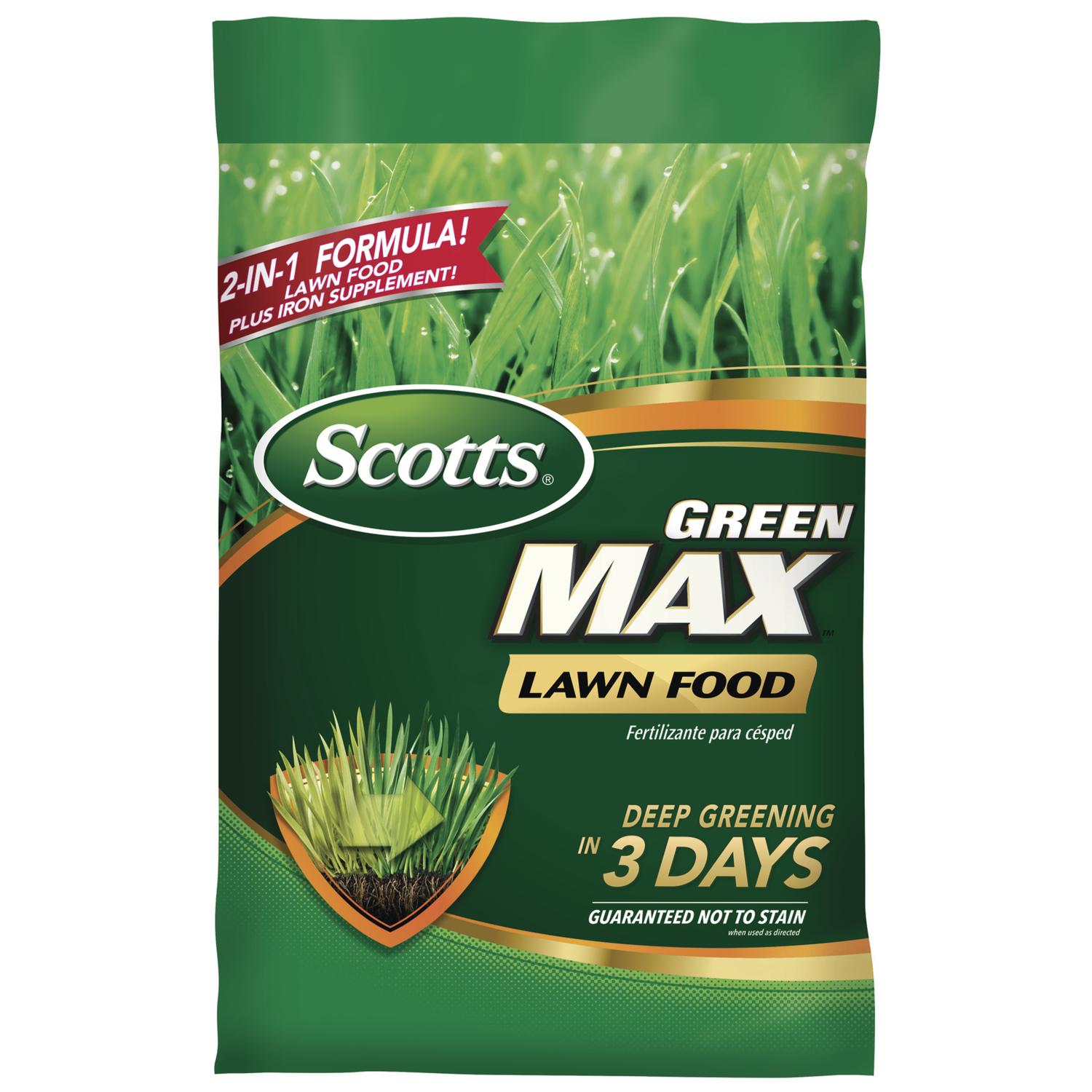 Scotts - Green Max Lawn Food - Black