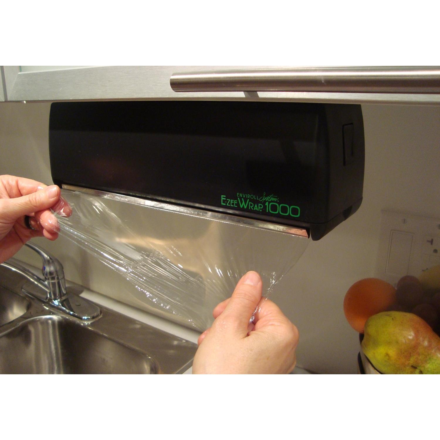 UPC 055946201127 product image for E-ZEE Wrap Plastic Wrap Dispenser 1 pk Black | upcitemdb.com