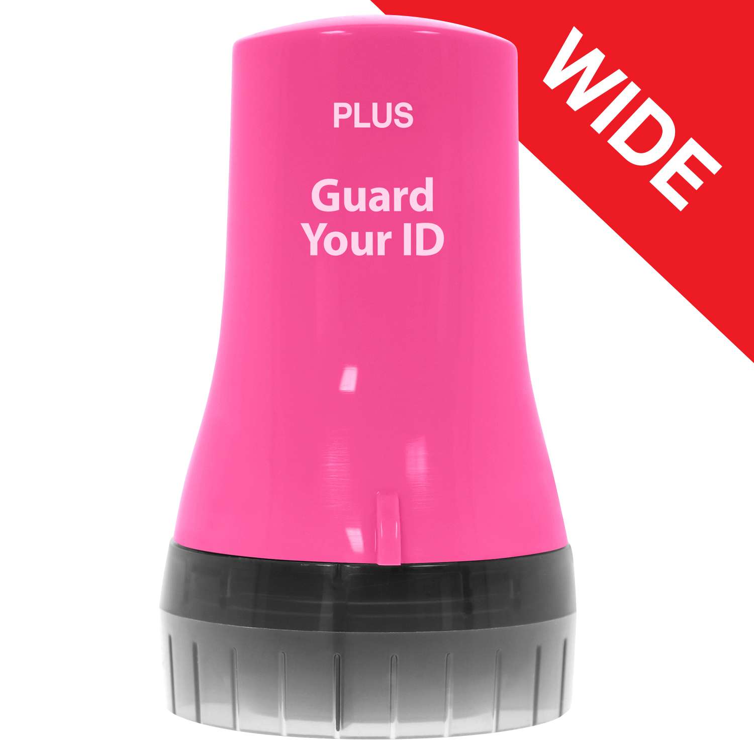 Plus Guard Your ID 3.25 in. H X 1.8 in. W Round Pink Identity