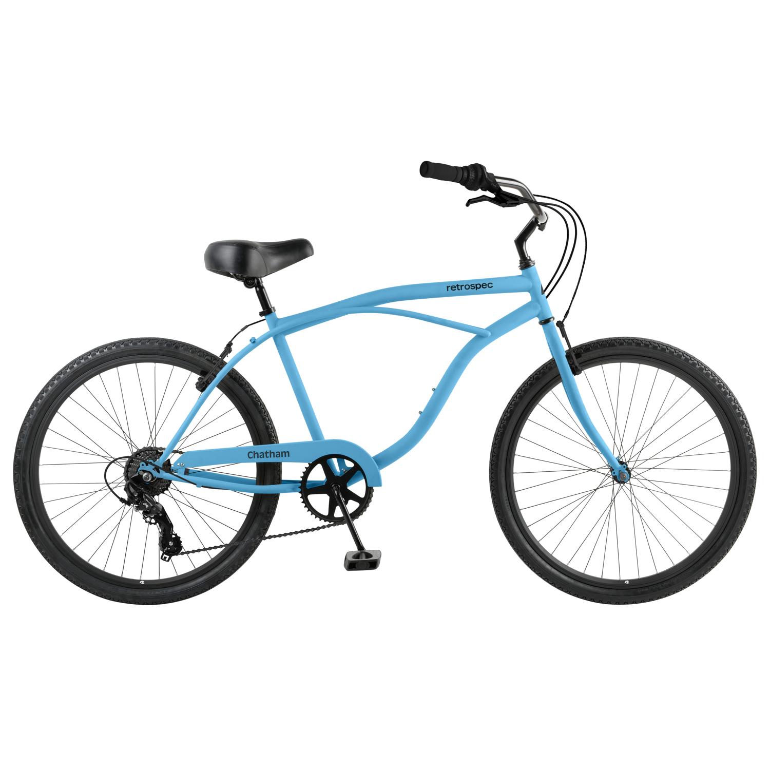 Retrospec Chatham Men 26 in. D Cruiser Bicycle Matte Pacific Blue Sansujyuku sansujyuku.com