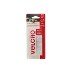 VELCRO Brand Thin Clear Medium Nylon Hook and Loop Fastener 18 in. L 1 pk