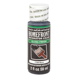 Homefront Gloss Black Hobby Paint 2 oz