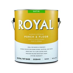 Royal  Satin  Neutral Base  Porch & Floor Paint  1 gal. 