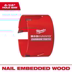 Milwaukee Big Hawg 4-1/4 in. Carbide Tipped 2-7/16 in. L Hole Saw