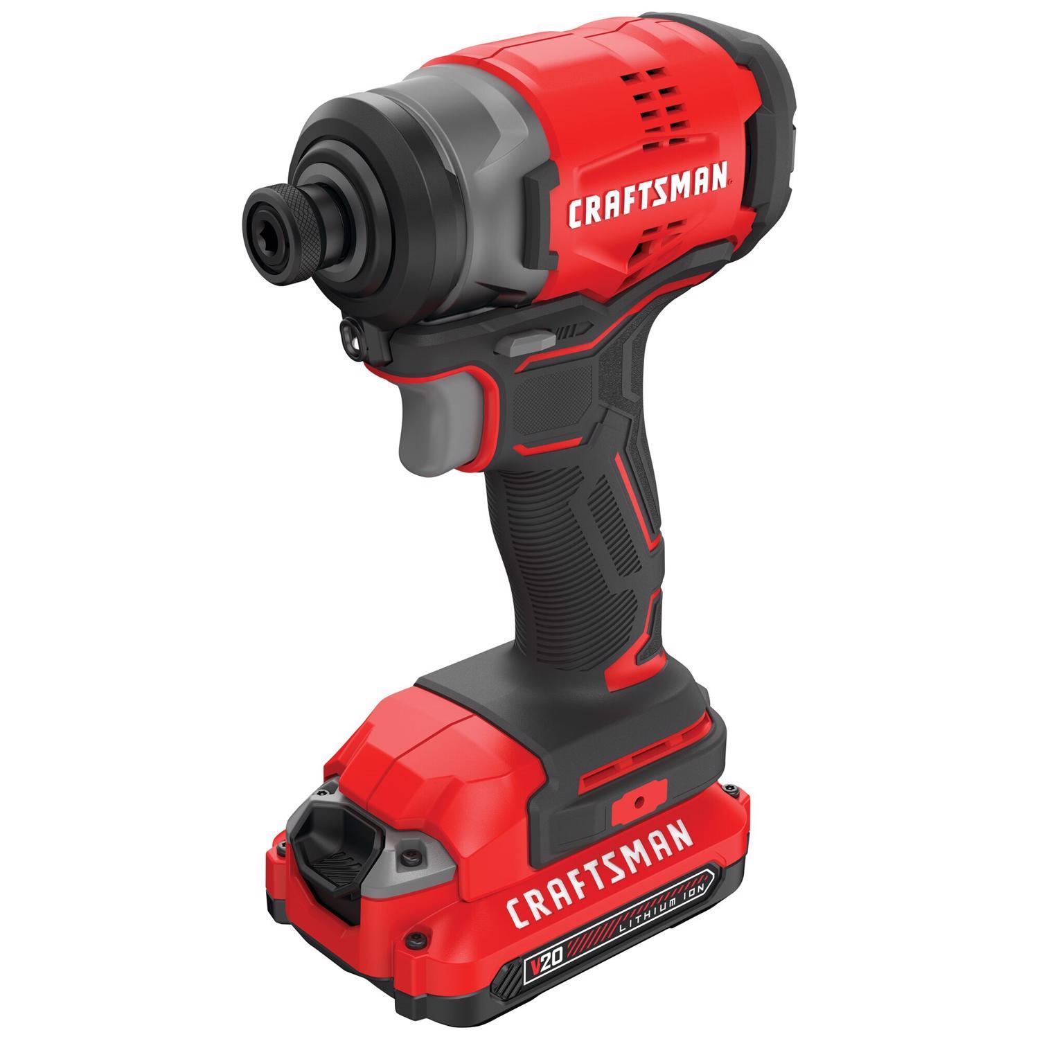 Craftsman V20 1/4 in. Cordless Brushless Impact Driver Kit (Battery & Charger) Sansujyuku sansujyuku.com