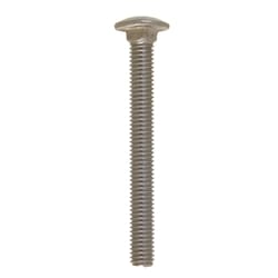 HILLMAN 3/8 in. X 3-1/2 in. L Stainless Steel Carriage Bolt 25 pk