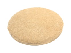 Shepherd Hardware Felt Self Adhesive Pad Beige Round 4 pk
