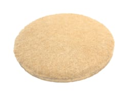 Shepherd Hardware Felt Self Adhesive Pad Beige Round 4 pk