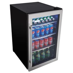 Danby 4.3 ft³ Black/Silver Stainless Steel Beverage Cooler 230 W