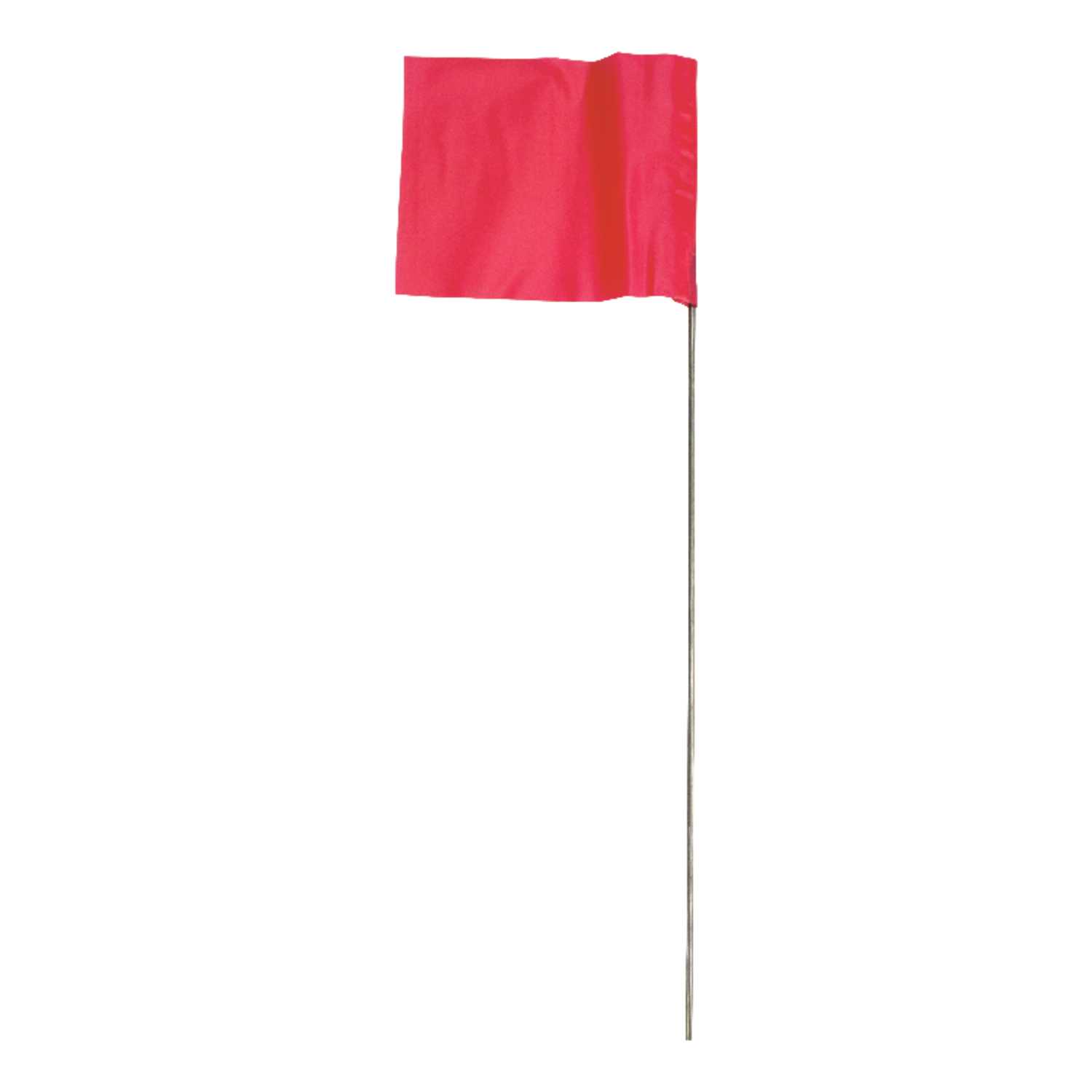 C.H. Hanson 15 in. Red Marking Flags Polyvinyl 10 pk Ace Hardware