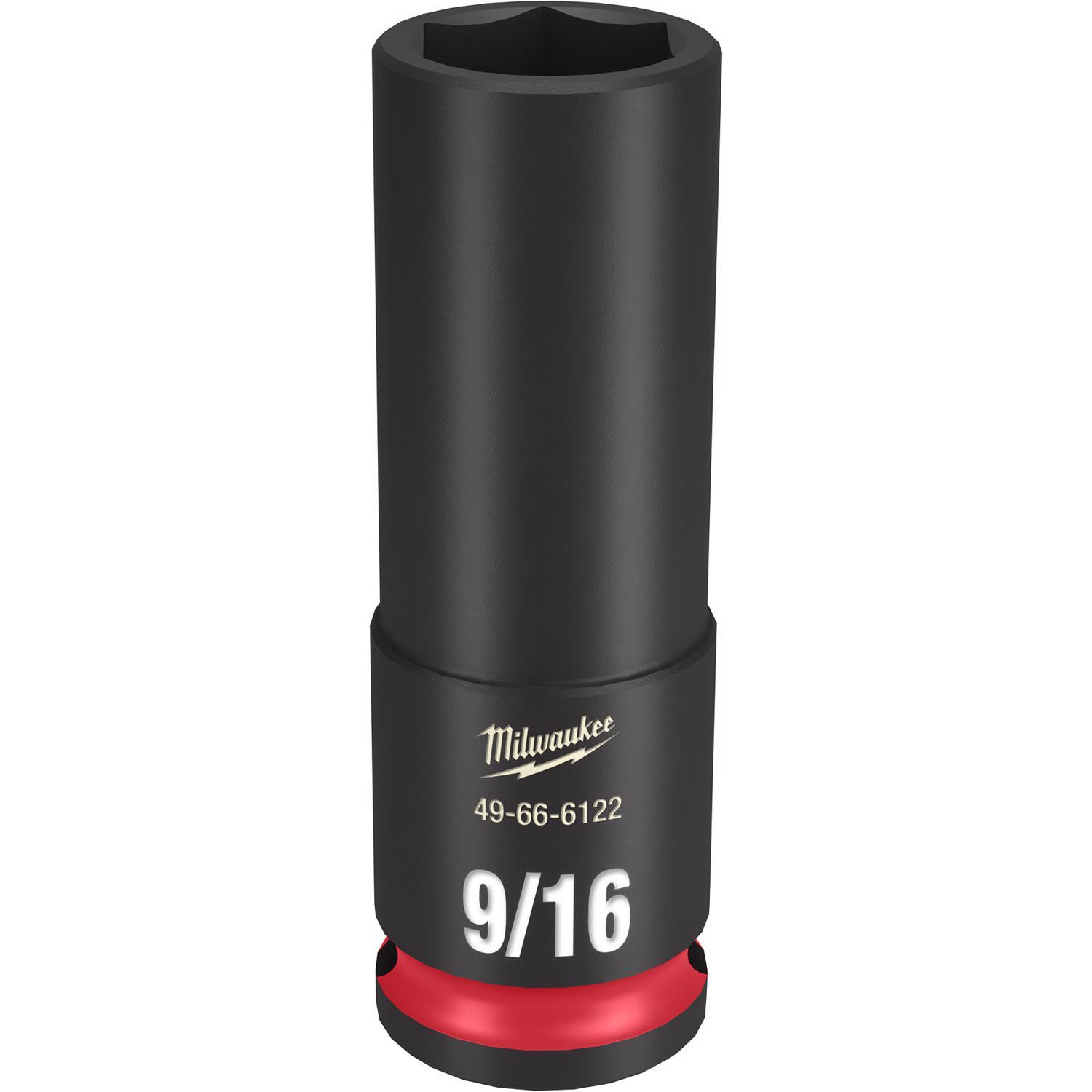Milwaukee Shockwave 9/16 in. X 3/8 in. drive SAE 6 Point