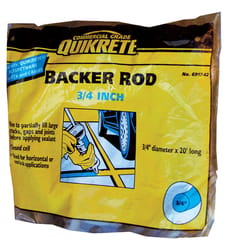 Quikrete Gray Foam Backer Rod 3/4" x 20 ft.