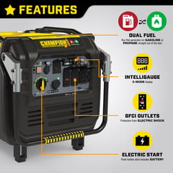 Champion 240 V Gas/LP Portable Generator 7000 W