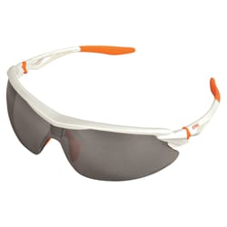 STIHL Two-tone Safety Glasses Silver Mirror Lens White Frame 1 pc