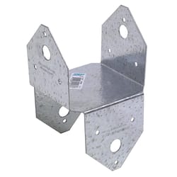 Simpson Strong-Tie 4 in. H X 4 in. W 18 Ga. Galvanized Steel Post Cap