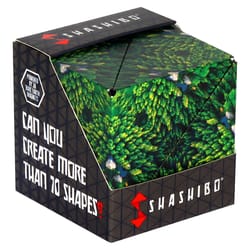 Shashibo Wild Series Forest Magnetic Puzzle Cube Green 12 pc