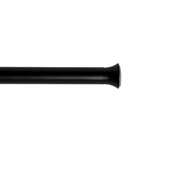 Umbra Chroma Matte Black Modern Tension Rod 36 in. L X 54 in. L