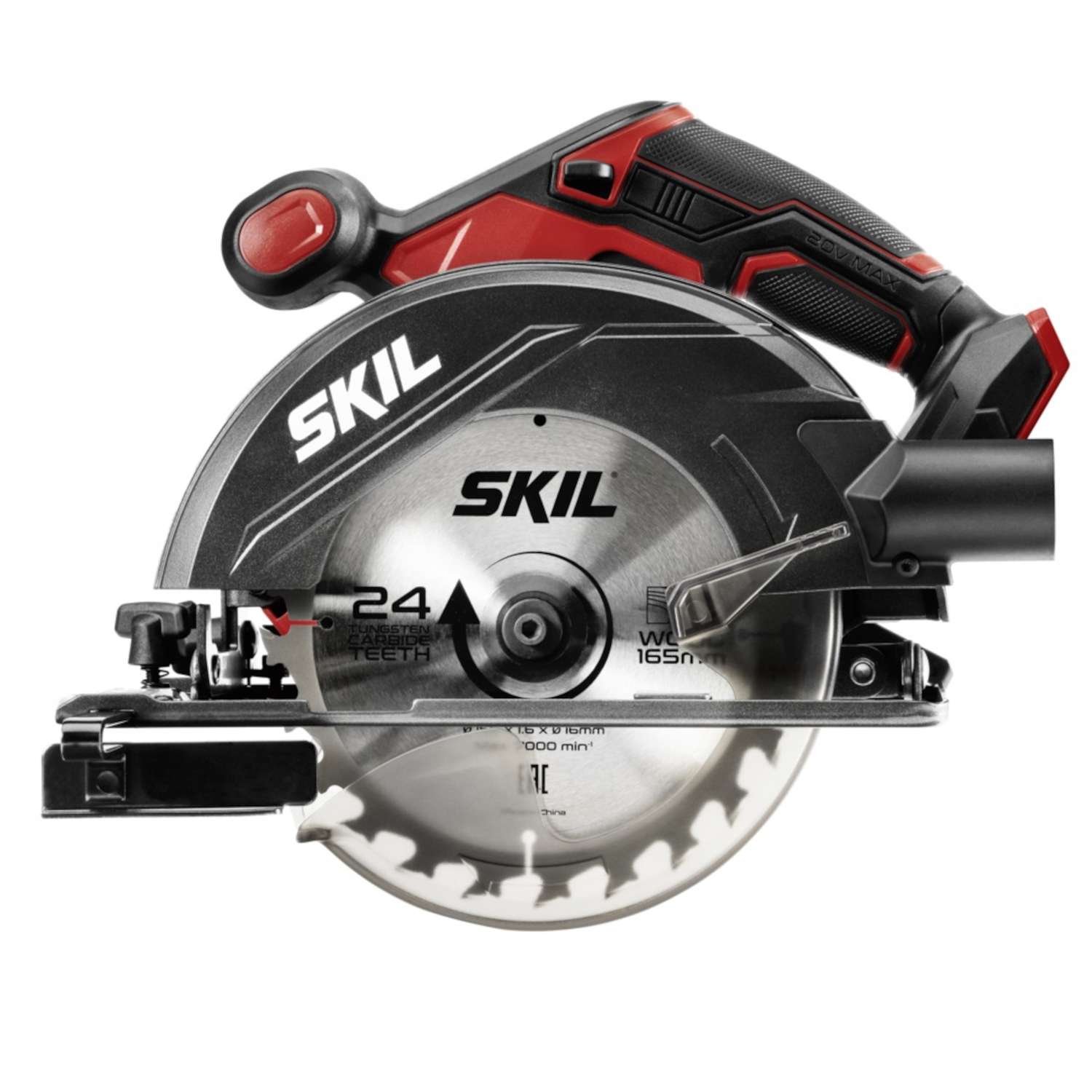 Skil 20 volt 61/2 in. Cordless Brushed Circular Saw Kit (Battery