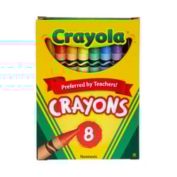 Crayola Crayons Tuck Box Multicolored 8 pc