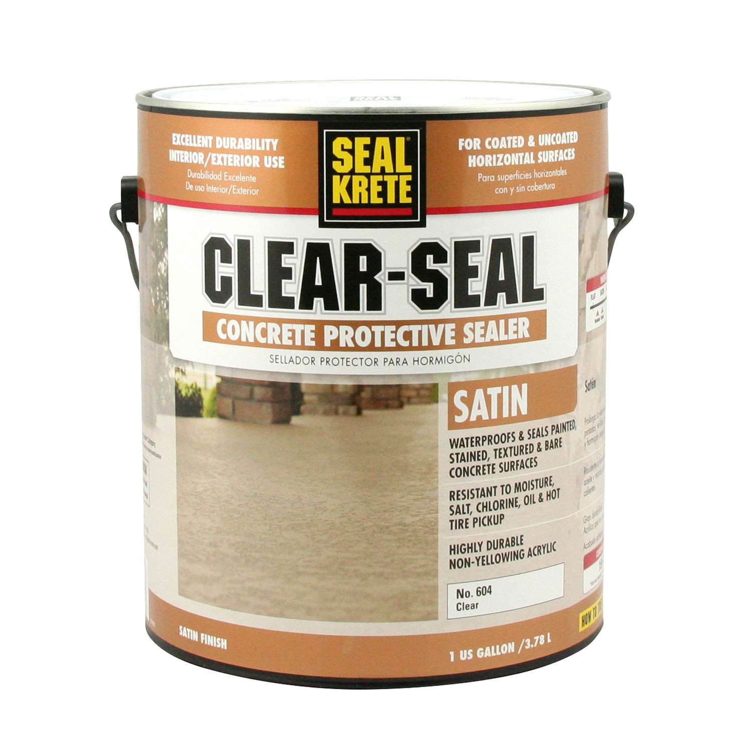 SealKrete Satin Clear Concrete Sealer 1 gal. Ace Hardware