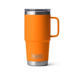 YETI Rambler 20 oz King Crab Orange BPA Free Insulated Tumbler with Travel Lid