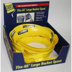 Foam Pro Fits-All 7 in. W Yellow Plastic Paint Pourer