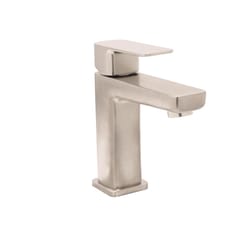 Huntington Brass Sevaun Satin Nickel Contemporary Single-Handle Bathroom Sink Faucet 4 in.