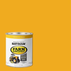 Rust-Oleum Indoor/Outdoor Gloss Caterpillar Yellow Oil-Based Oil Modified Alkyd Farm & Implement 1 q