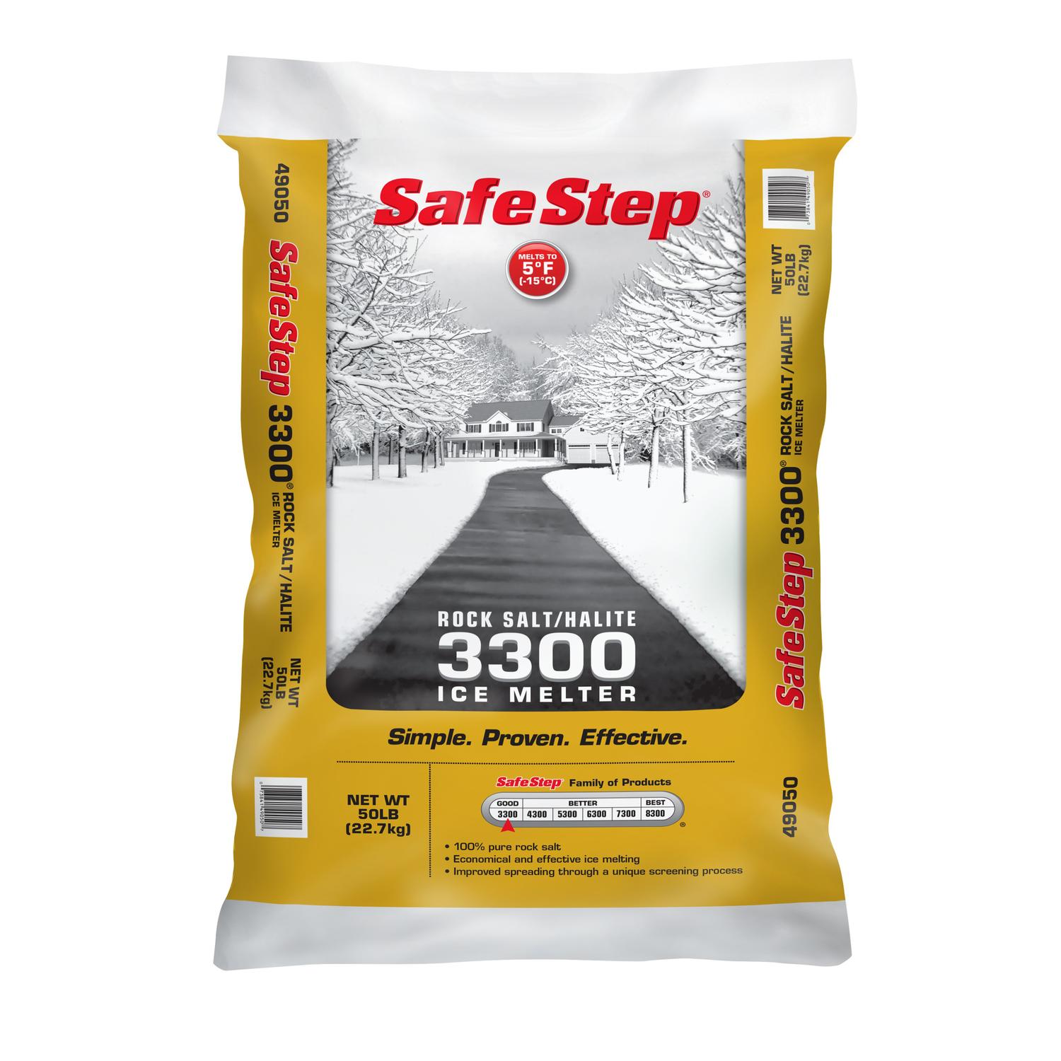 GTIN 073841490507 Safe Step 3300 Sodium Chloride Ice Melter, 50 Lb