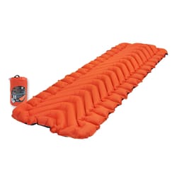 Klymit Insulated Static V Orange Sleeping Pad 2.5 in. H X 23 in. W X 72 in. L 24 oz 1 pk