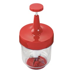 Good Cook Red/Clear Plastic Food Chopper