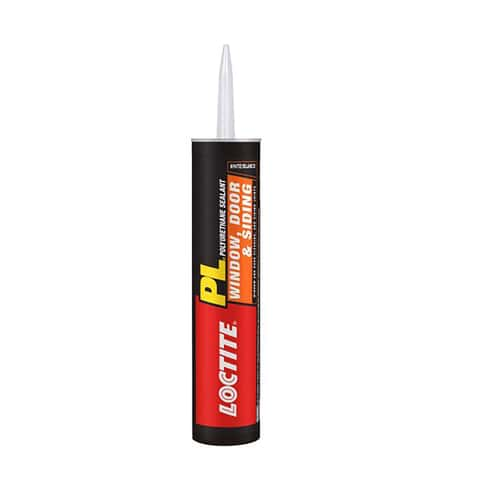 Loctite PL S40 White Polyurethane Door/Siding/ Window Sealant 10 oz ...